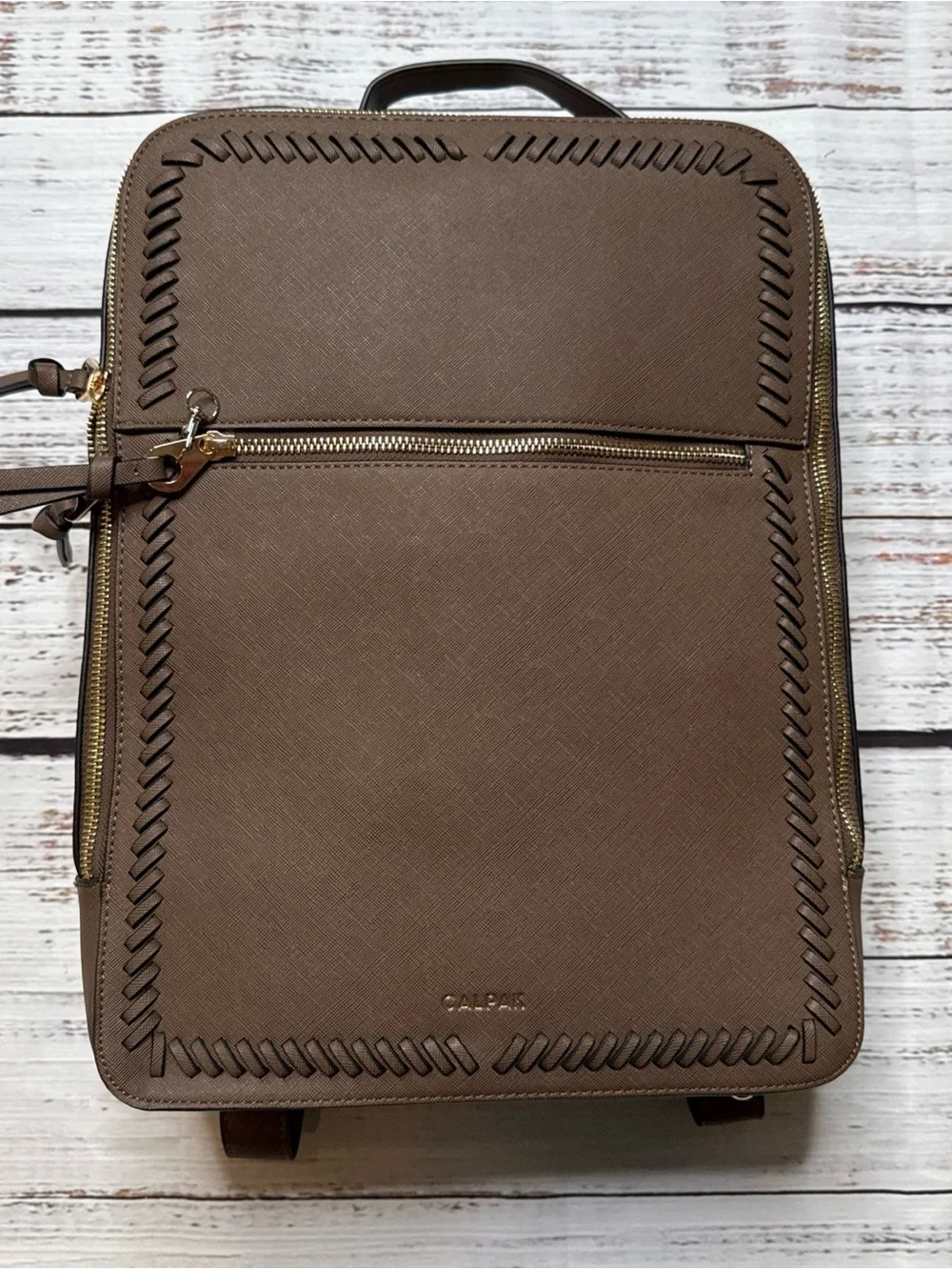 NWOT CALPAK Kaya 15” Laptop Backpack Mocha